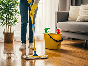 The Right Way to Mop Wood Floors